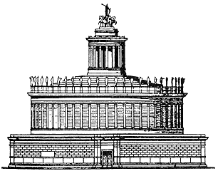 Reconstruction of Hadrian’s Mausoleum